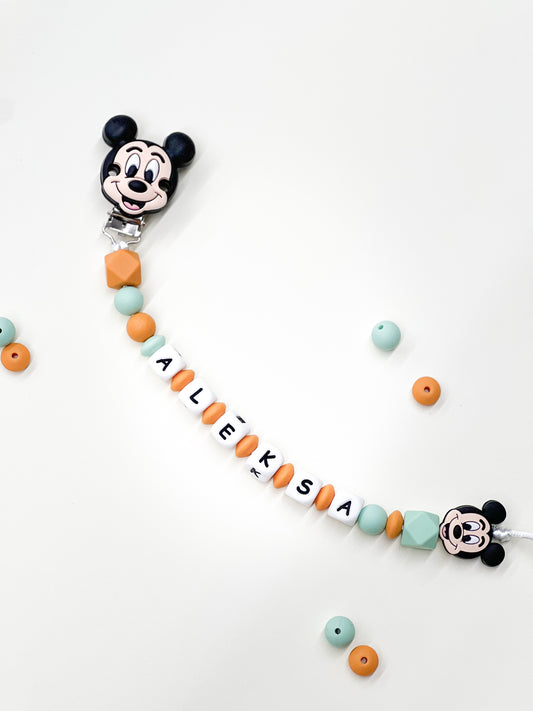 Silikonski lančić Miki Mouse 2