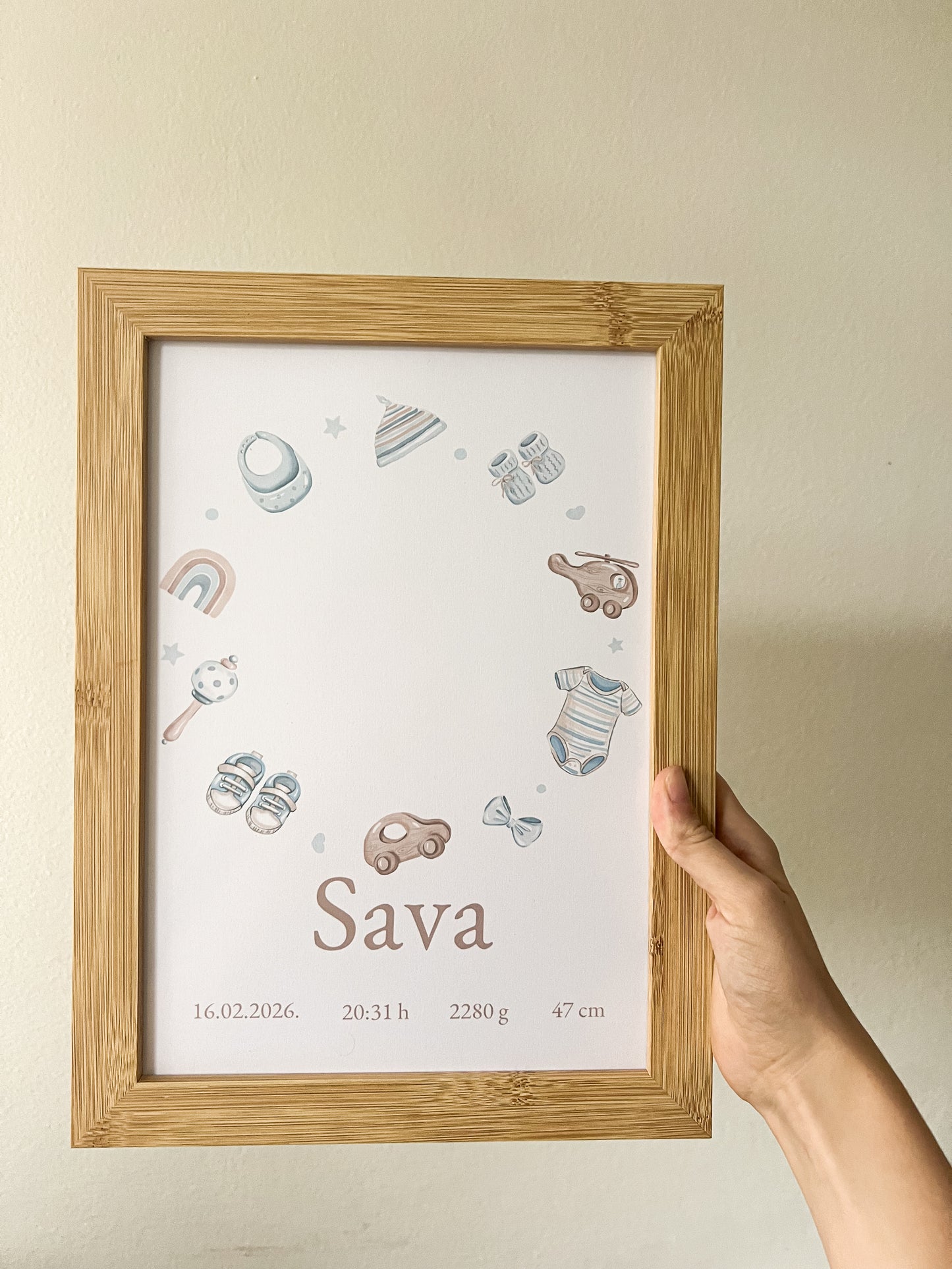Poster sa otiskom Baby