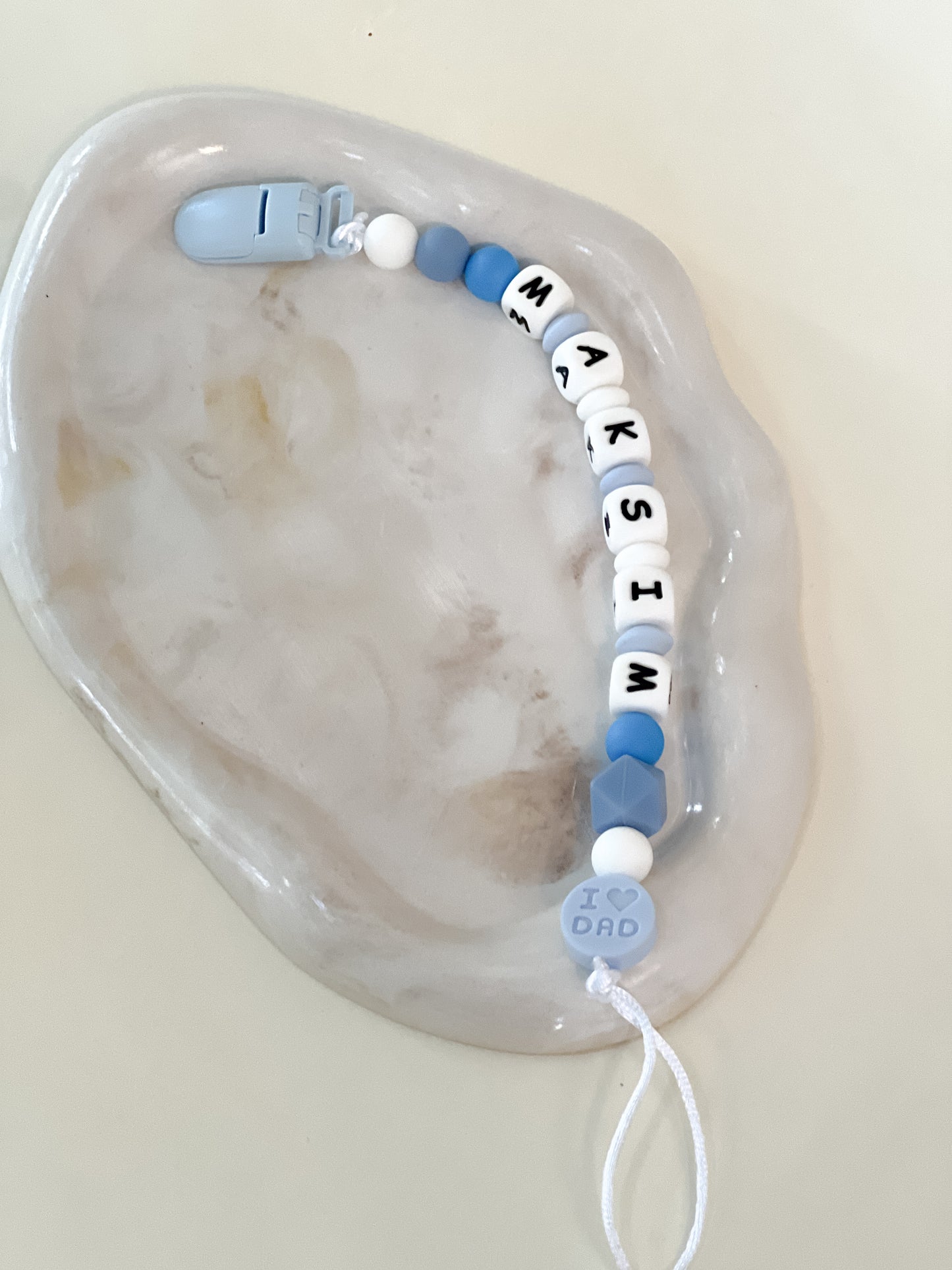 Silikonski lančić Classik Blue