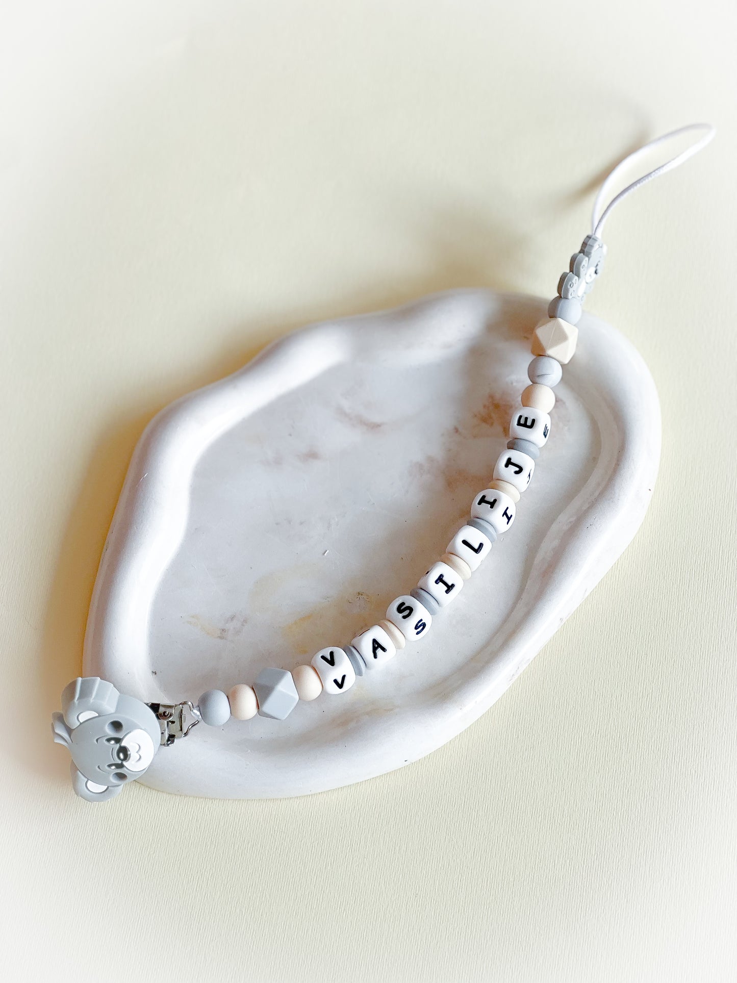 Silikonski lančić Meda Grey 2