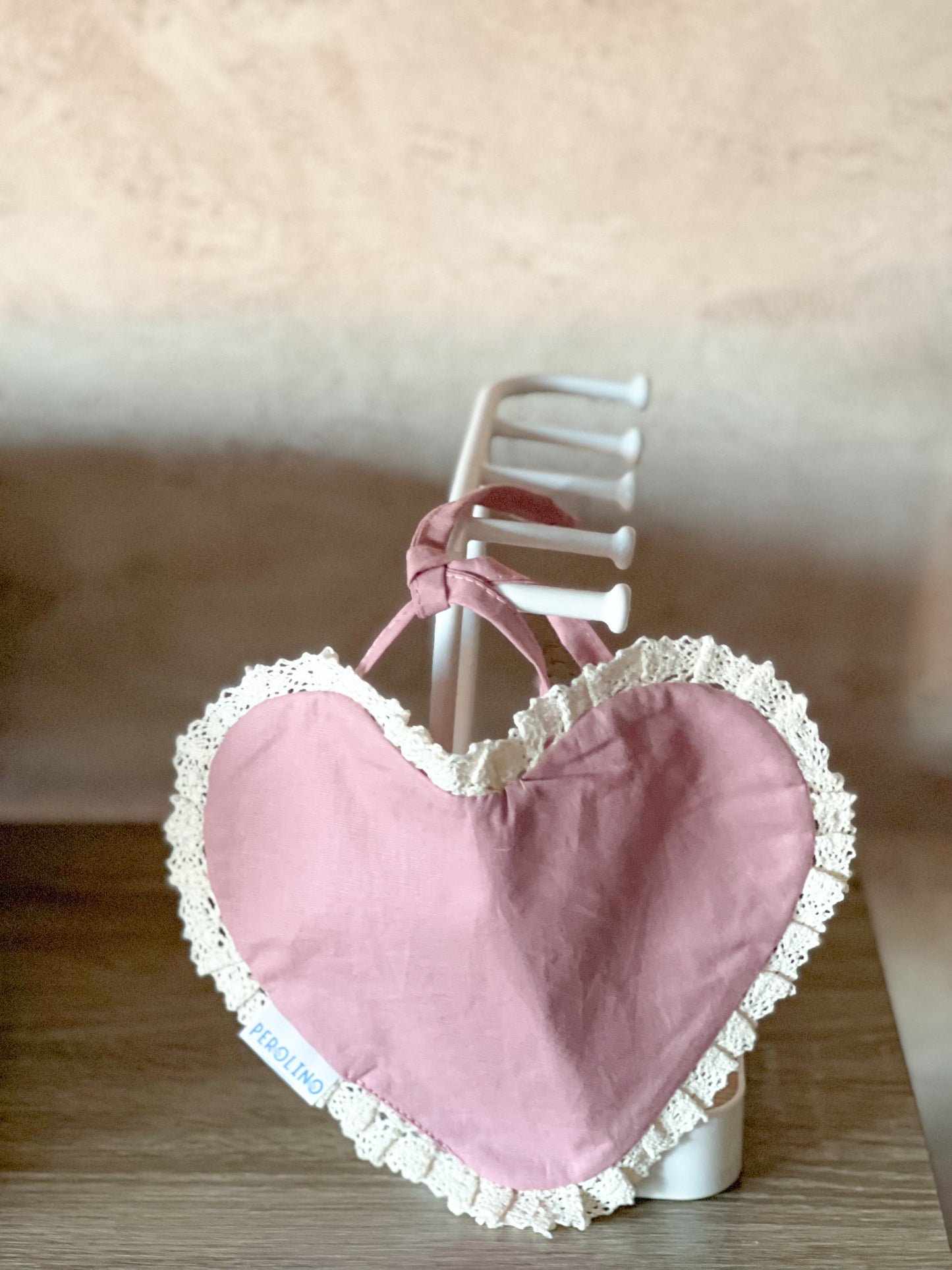 Portikla Srce - Puder roze