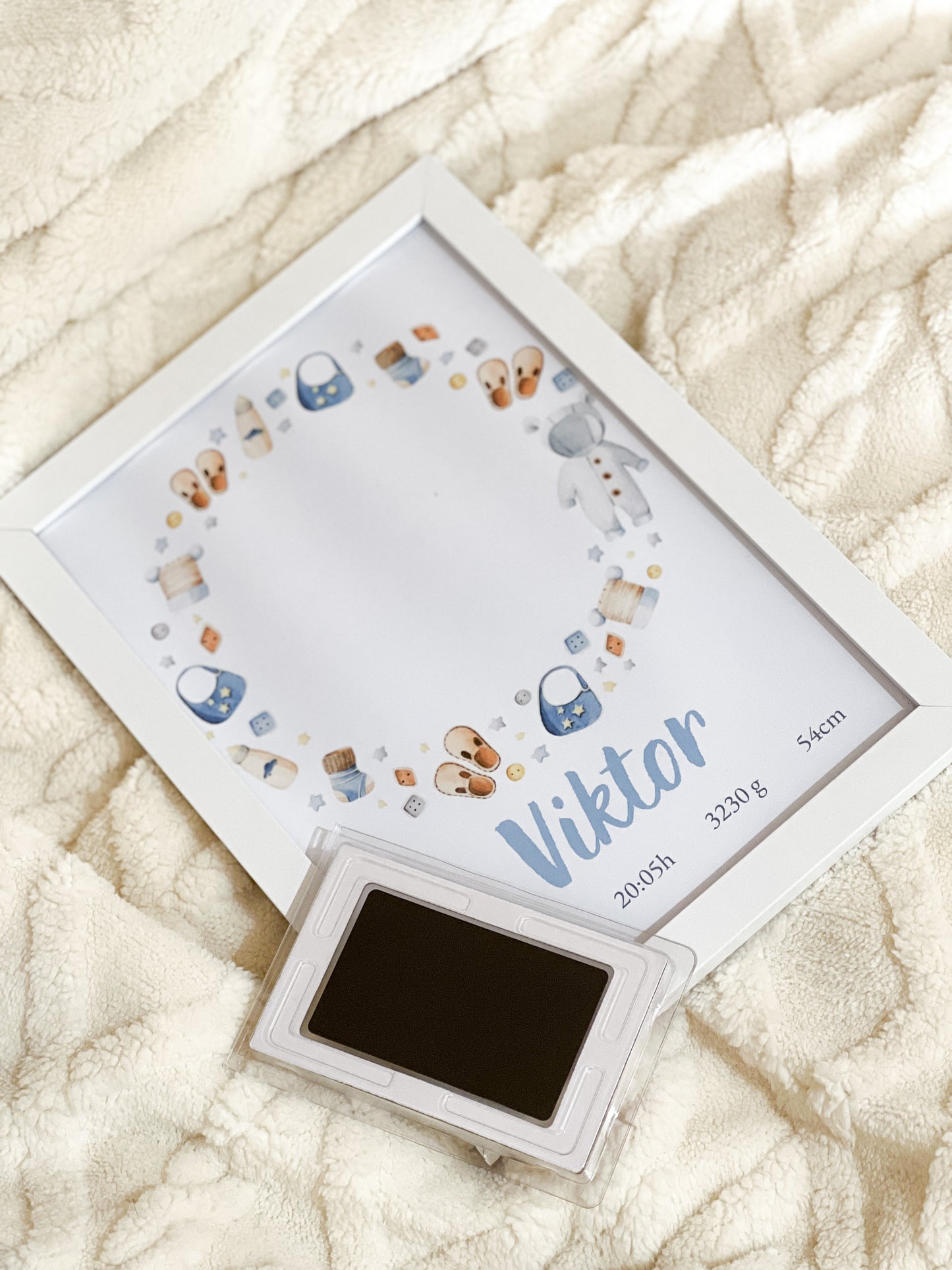 Poster sa otiskom Baby Blue