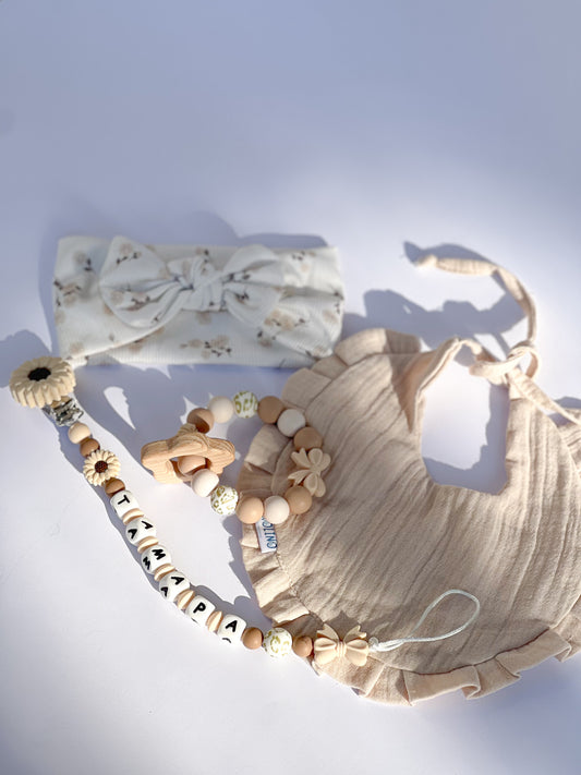 Poklon set Beige Flower