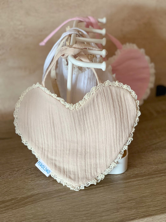 Portikla Srce - Bež