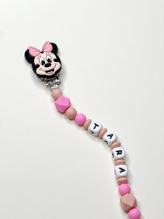 Silikonski lančić Mini Pink 1