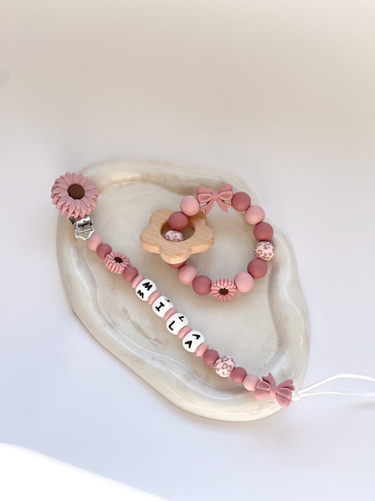 Silikknski set Puder Flower