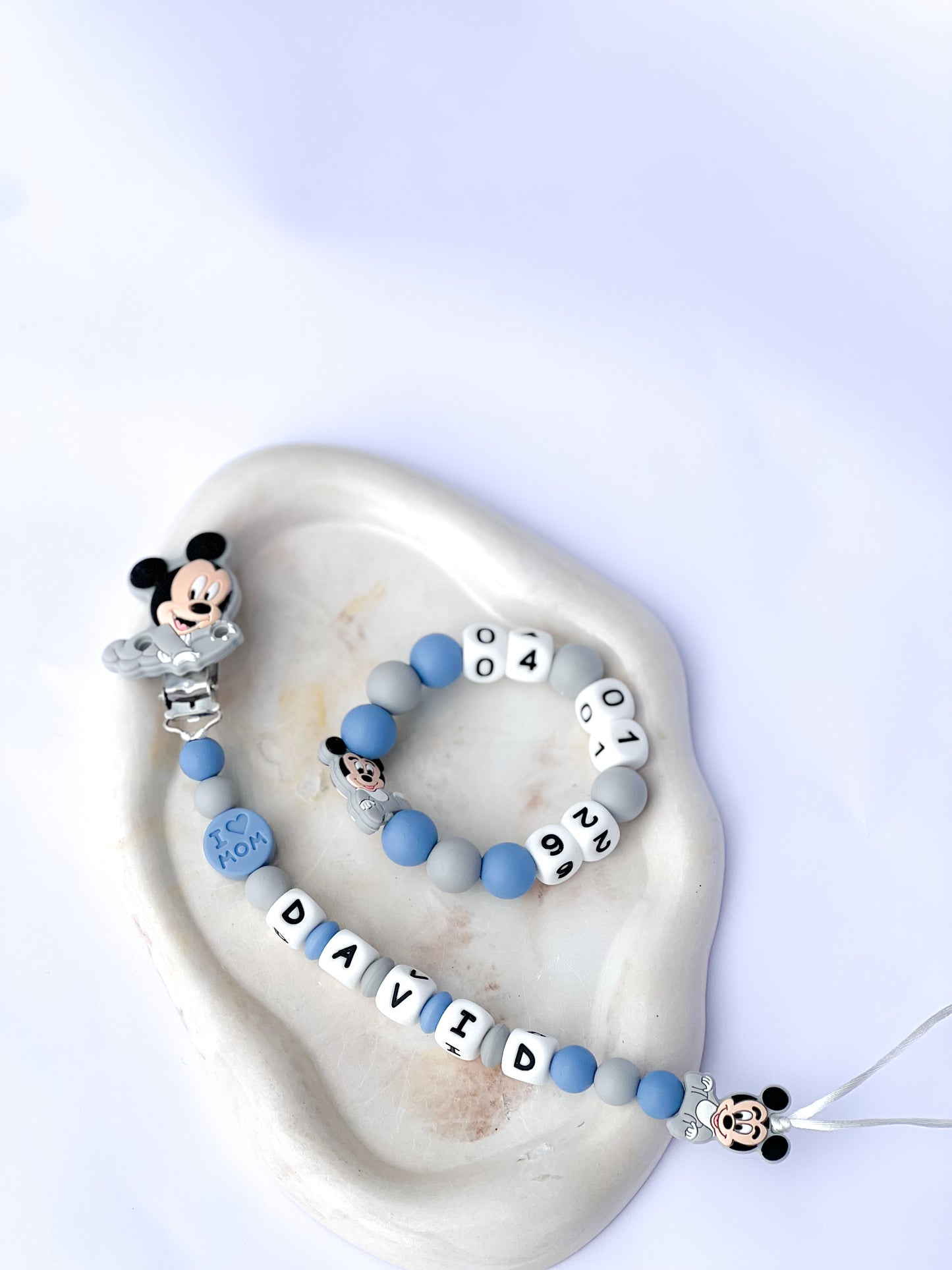 Silikonski set Miki Grey