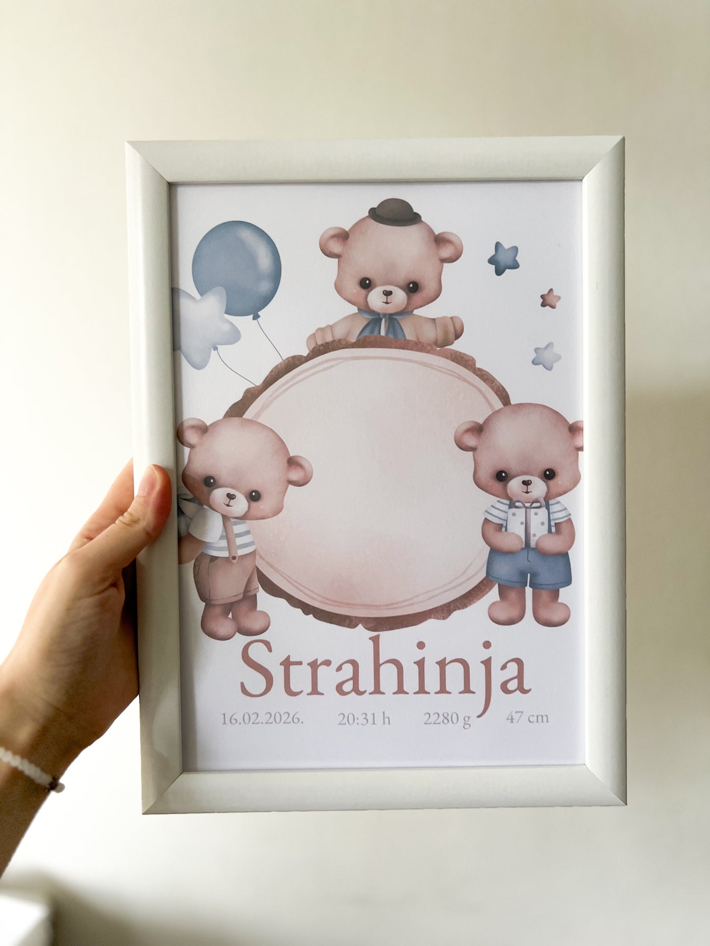 Poster sa otiskom Meda 3