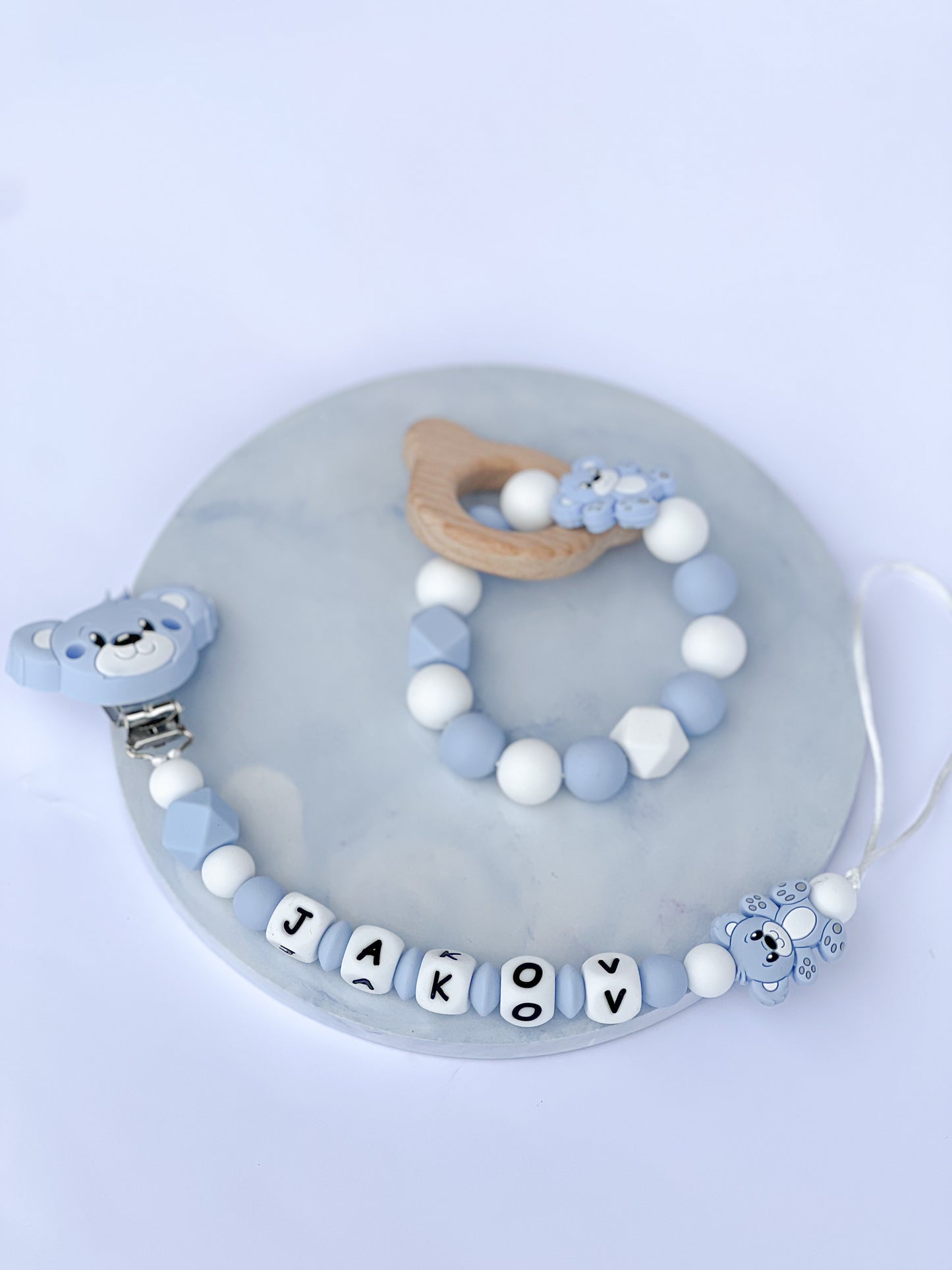 Silikonski set Plavi Meda 2