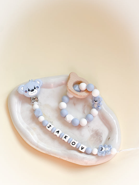 Silikonski set Plavi Meda 2