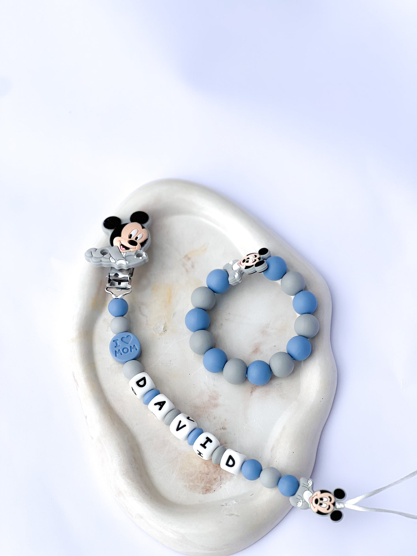 Silikonski set Miki Grey