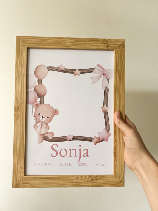 Poster sa otiskom Meda 2