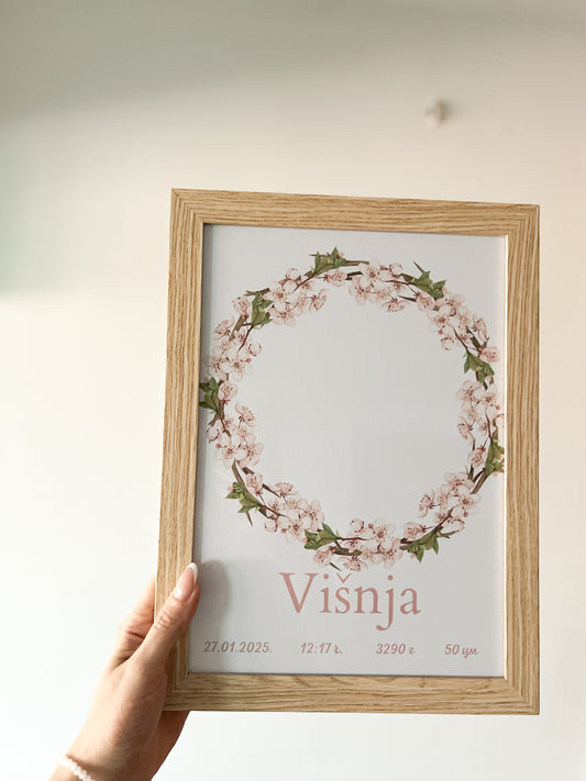 Poster sa otiskom Višnja