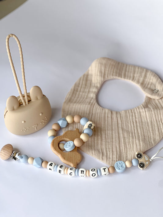 Poklon set Beige Car