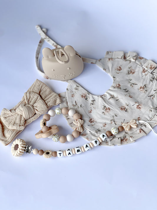 Poklon set Beige Flower