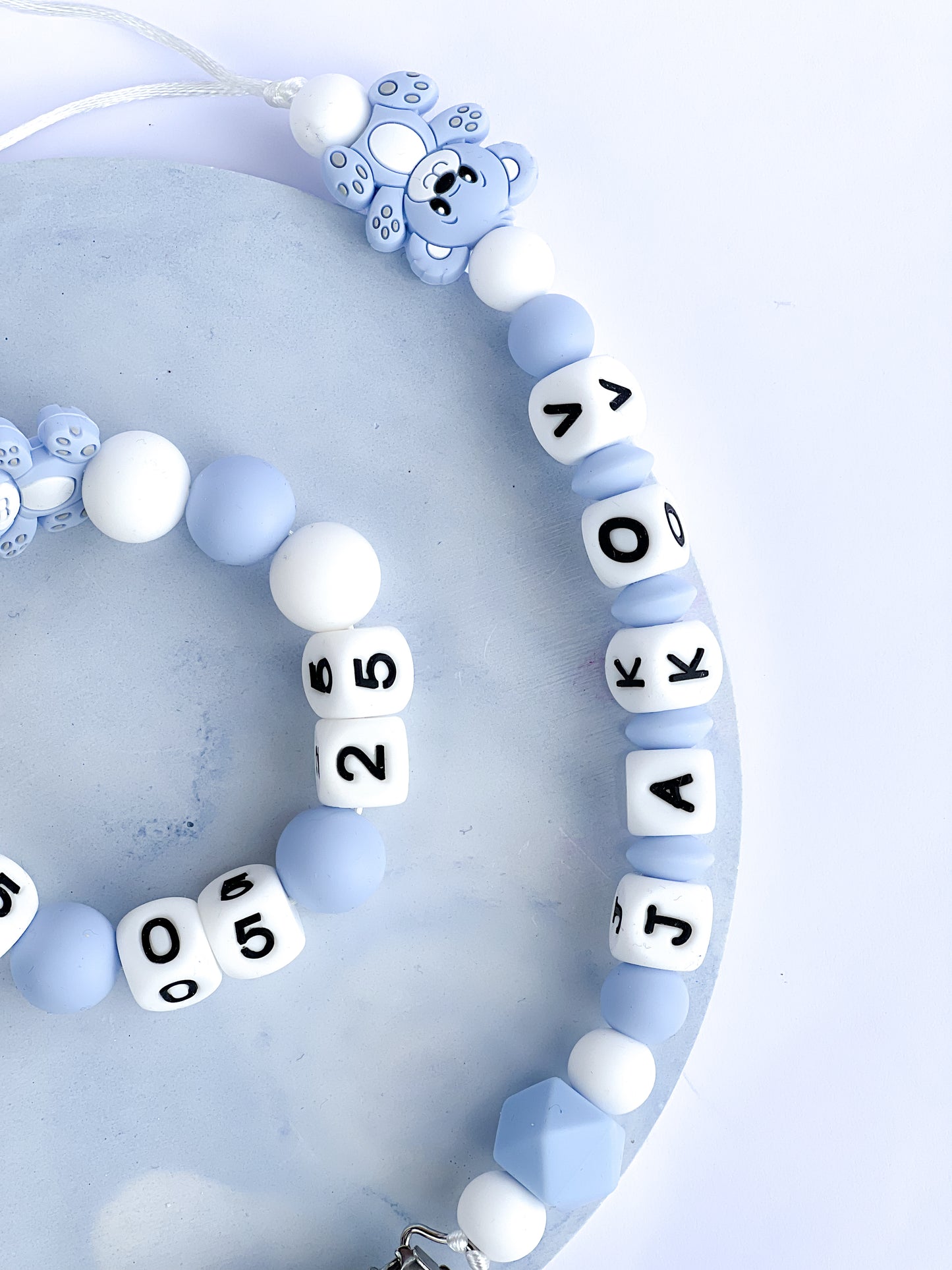 Silikonski set Plavi Meda 2