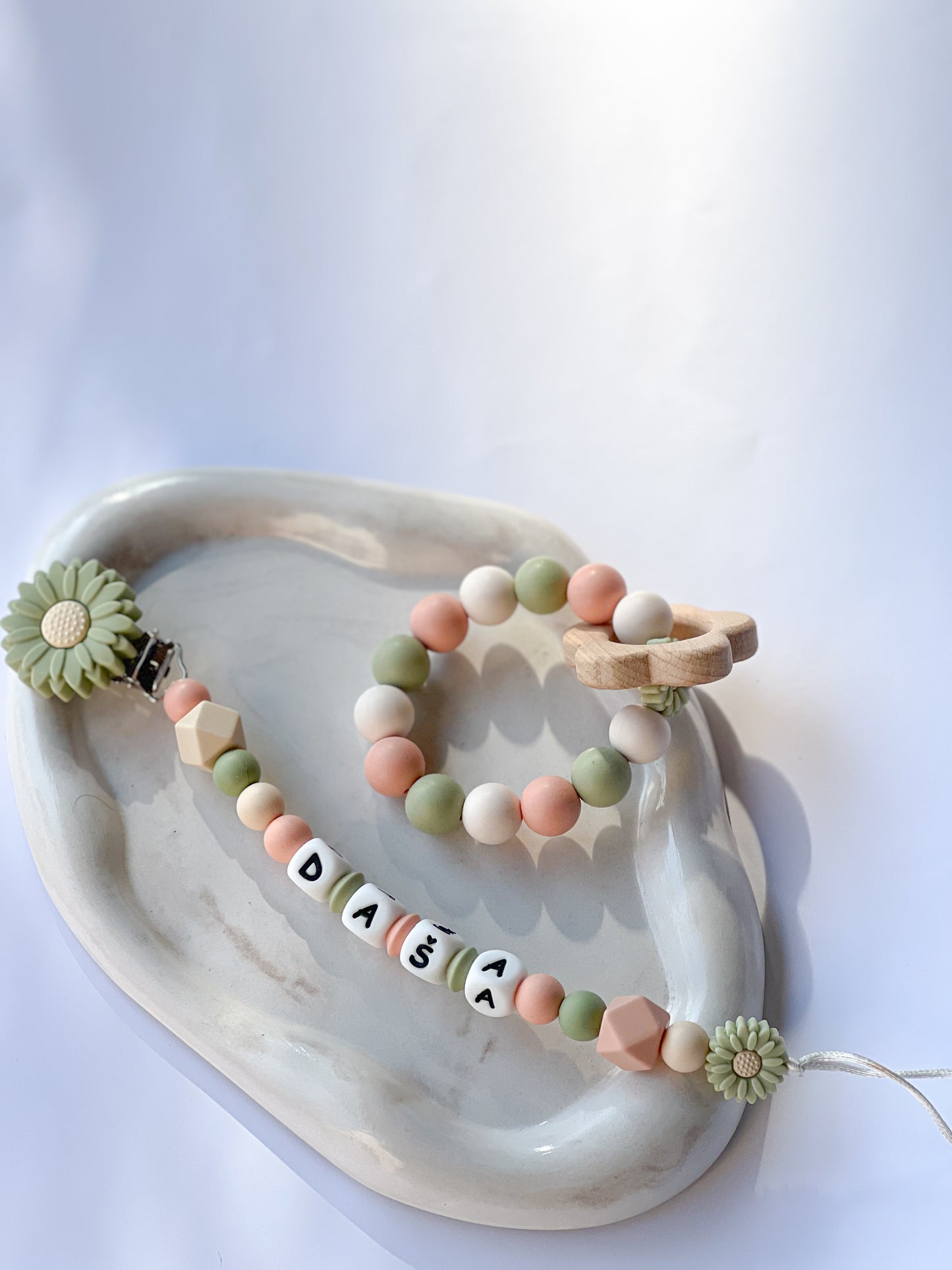 Silikonski set Peach Flower