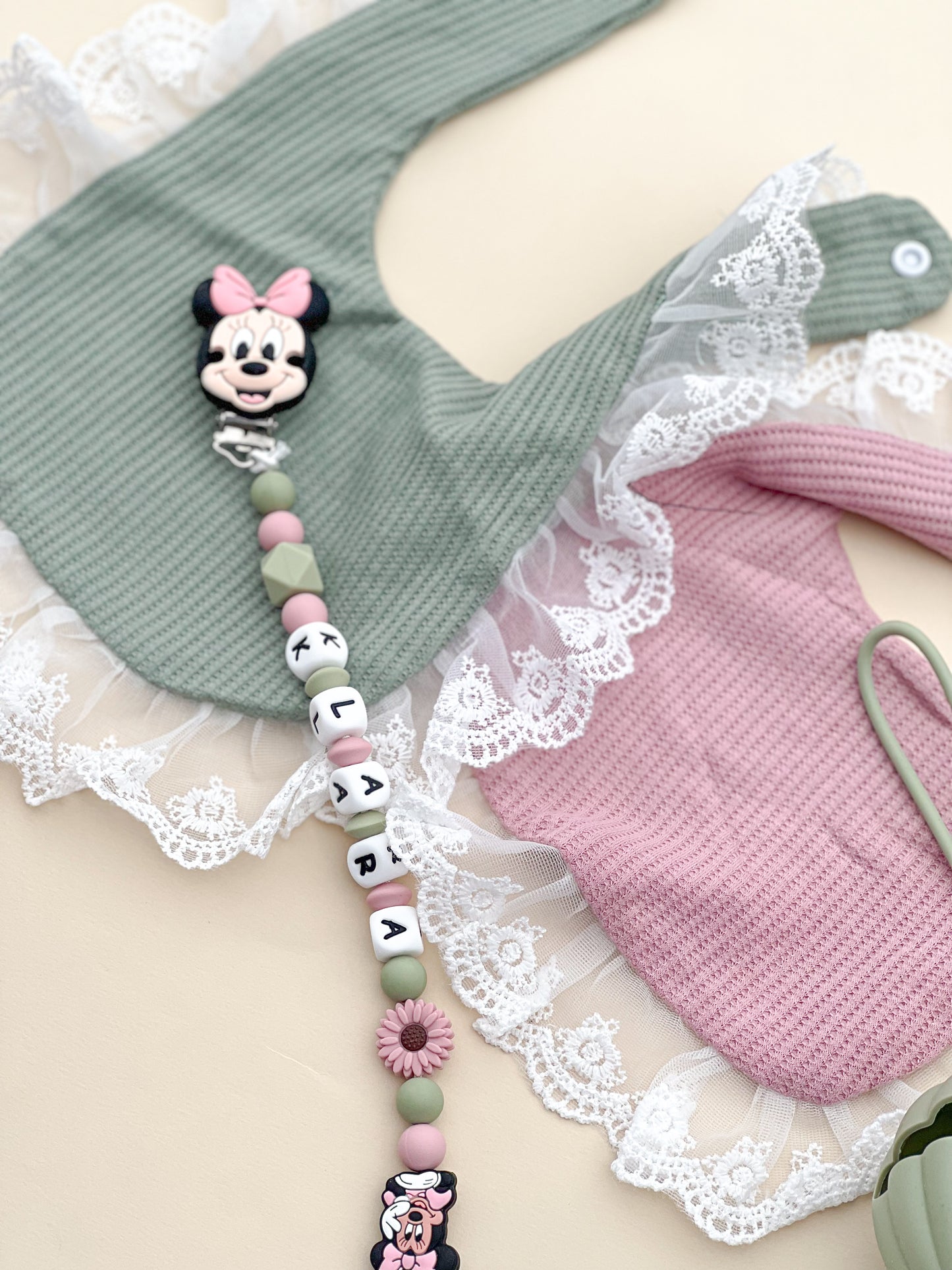 Silikonski lančić Mini Pink 4