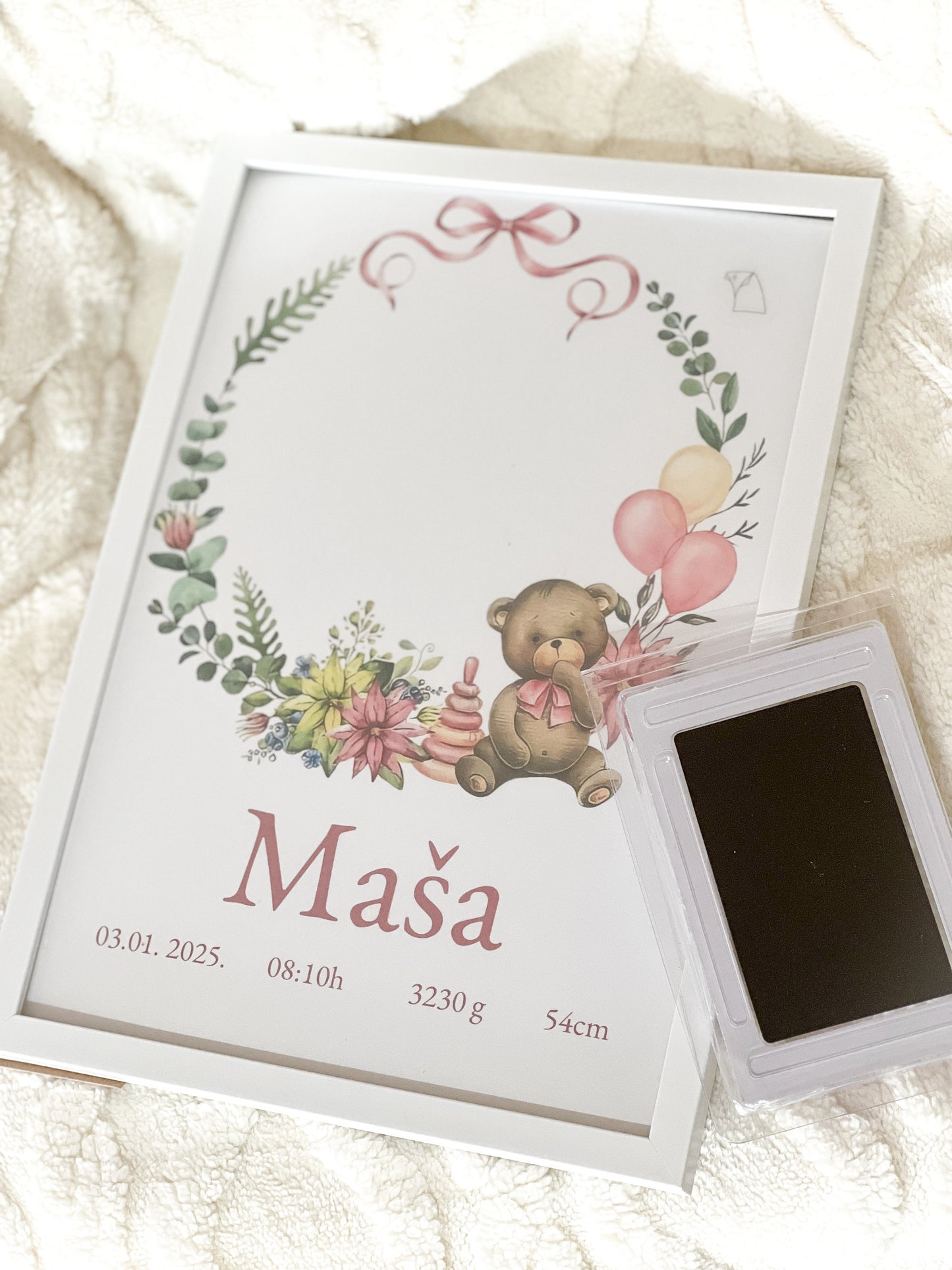 Poster sa otiskom Meda